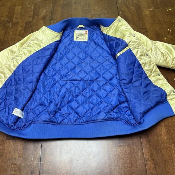 Men's‎ Mitchell&Ness NBA Philadelphia 76ers Satin Bomber Jacket XL - Picture 4 of 8